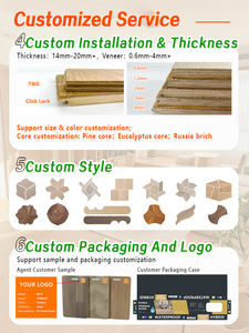 Parquet en <span class=keywords><strong>bois</strong></span> d'ingénierie en chêne européen, forme de fleur, parquet en <span class=keywords><strong>bois</strong></span> de chêne - Product Image 6