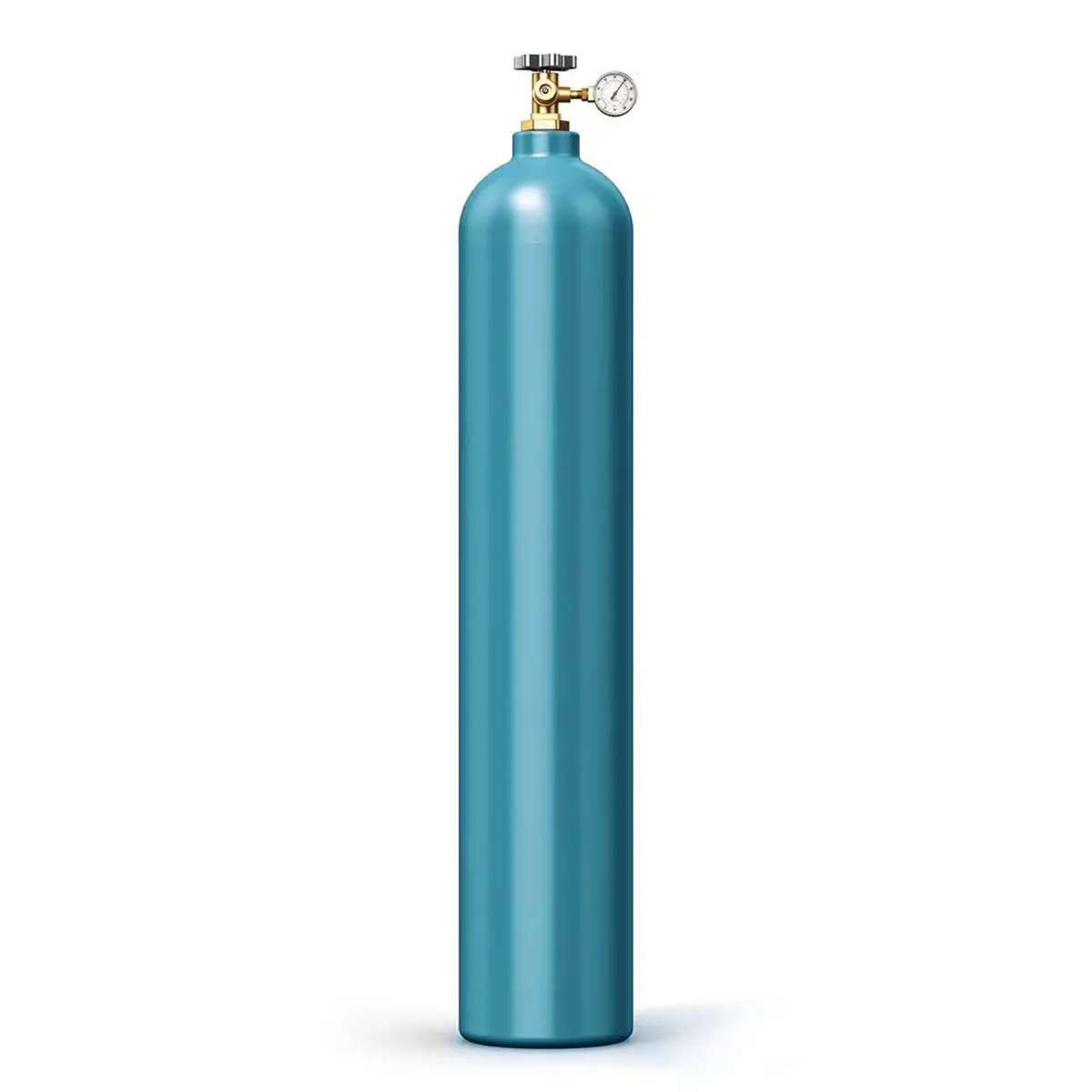Bombola per bombola argon azoto riempita con gas oxygene bombola 40l fatta in fabbrica