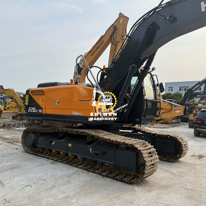 Excavadoras Usadas HYUNDAI 220LC-9S con Orugas Nuevas, Excavadora de Segunda Mano Original de Corea, Maquinaria de Construcción HYUNDAI 220 225 215 - Product Image 4