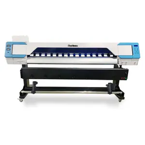 Hancolor banner máquina de impresión plotter impresora pegatina 1,8 m vinilo impresión xp600 eco solvente impresora con i3200 1/2 cabezas