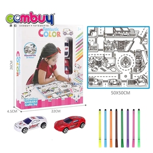 <span class=keywords><strong>Dinosauro</strong></span> mat <span class=keywords><strong>disegno</strong></span> pittura ad acquerello FAI DA TE colorazione giocattolo - Product Image 4