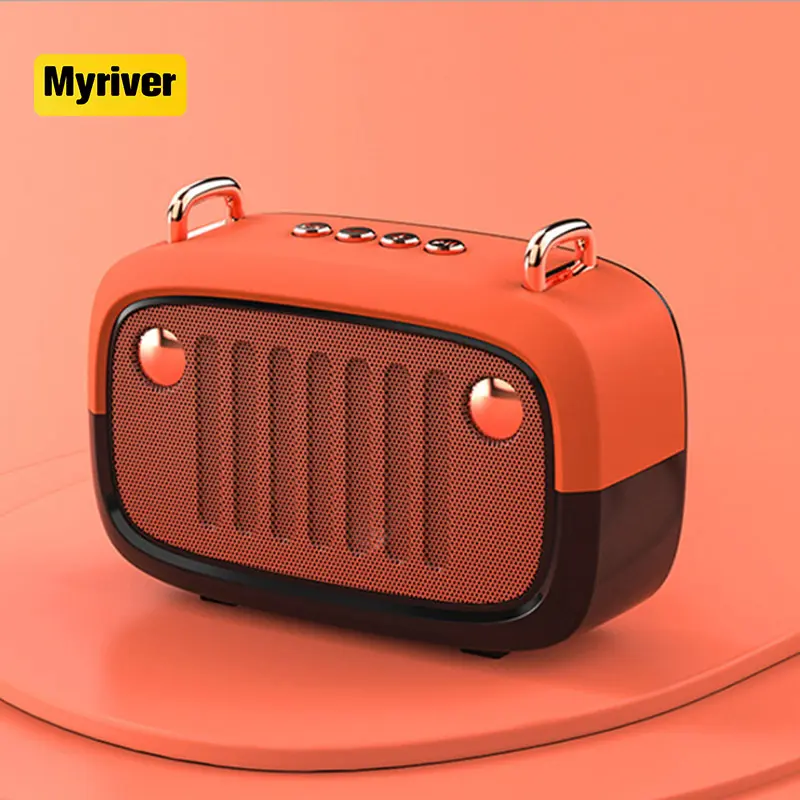 Myriver Speaker Portabel 7.1 Rumah Teater, dengan Radio Fm Tf Usb Komputer Desktop untuk Aksesori Ponsel