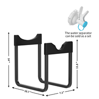 Fabricant et fournisseur chinois, vente en gros de supports de bureau en fil métallique pour bouteilles d'eau de 5 gallons avec robinet