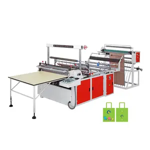 Bag making machine,use heat patch mode ,suitable for all kinds of shopping bags.eco bag making machine