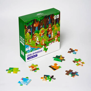Puzzle en carton épais personnalisé en gros, jouet éducatif pour enfants, puzzle pour adultes - Product Image 4