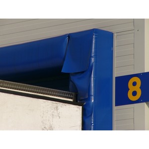Green Expansion Joint Seal with Yellow Stripes, PVC <b>Covered</b>, <b>Rectangular</b> Frame Design - Product Image 3