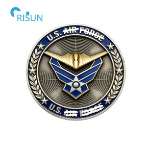 Moneda Conmemorativa Personalizada de Aviación, Avión de Combate Bombardero B2 B-2 de la Fuerza Aérea de los Estados Unidos, Medallón de Avión, Moneda de Desafío B2 - Product Image 5