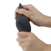 Bulles d'air anti-poussière en silicone, logo personnalisé, petites soufflantes d'air en silicone souples pour l'élimination de la poussière des aides auditives