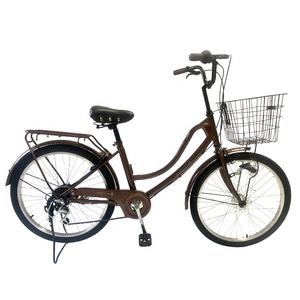 Mtbgoo alta calidad 26 pulgadas 7 ciclos de velocidad Bicicleta <span class=keywords><strong>Hibrida</strong></span> barato clásico Bicicleta de ciudad para mujeres Fashional hermosa Bicicleta de ciudad - Product Image 4
