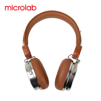 Casque sans fil supra-auriculaire Microlab T3 PLUS pliable HiFi Stéréo 6.0 avec 60H d'autonomie et suppression du bruit pour le sport et les voyages