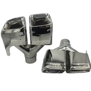 China Stainless Steel Exhaust System Tips For BENZ W212 E63