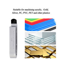 JINCHUAN Outil de polissage pour diamants acryliques et PCD, outil de guidage de lumière, fraise diamantée, outils de polissage