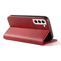 Funda Tipo Cartera de Cuero PU Premium para Samsung S22 - Funda con Soporte para Teléfono, Ranuras para Tarjetas, Cierre Magnético y Protección Contra Impactos