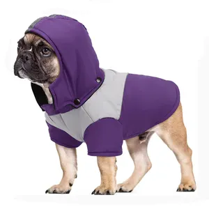 Wholesale New Style Fashion Reflective Waterproof Dog Winter Clothes, Easy to Wear Warm Pet Dog Pullover Coat