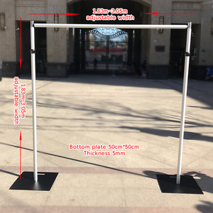 Hot bán 30'w x 10'tall đôi thanh ngang ống xách tay treo lên Backdrop đứng Kit cho đám cưới vòm đám cưới sự kiện - Product Image 2