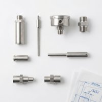 316 304 Sensor Housing Probe Gauge Detector Tight Tolerance Turned Milled Precision Instrument Stainless Steel Cnc Machining