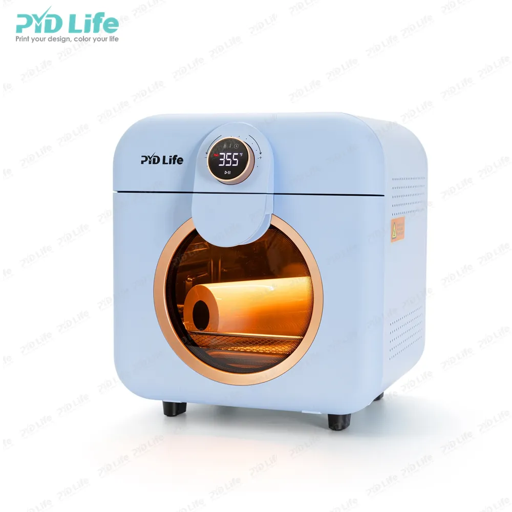 PYD Life 12L Blue Mini Transfer Mitt Blanks Tumbler Mug Vacuum Heat Press 3d Machine Sublimation Oven for Mugs