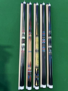 Harga Pabrik Tongkat Biliar Maple 1/2 Ukuran 57 Inci untuk Latihan Nine-ball, Tongkat Biliar Kayu untuk Dijual - Product Image 4