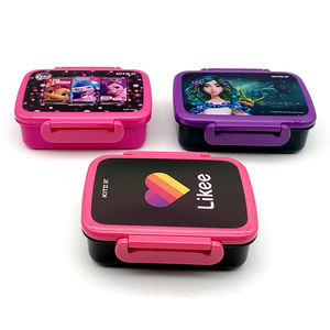 2022กลับไปโรงเรียนการ์ตูนน่ารักการปรับแต่งเป็นมิตรกับสิ่งแวดล้อม420มิลลิลิตรอาหารเกรดนำมาใช้ใหม่อะนิเมะเบนโตะกล่องอาหารกลางวัน - Product Image 6