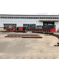 Tren de Diversión para Niños, Atracción de Parque de Atracciones, Tren Turístico con Vías en Venta, Calidad Garantizada