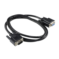 Adaptador serie RS232 DB9 9PIN macho a hembra para sistemas de control industrial