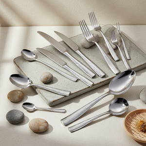 Offre Spéciale : Ensemble de Couverts Argentés Économiques pour Restaurant – Cuillères, Fourchettes et Couteaux en Acier Inoxydable Poli Miroir pour Mariages et Événements - Product Image 3