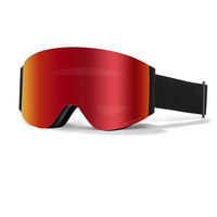 Nouvelles lunettes de ski 2026 à visière relevable, lunettes de randonnée en plein air, anti-buée, anti-UV, adaptées aux myopes