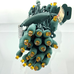 Mini guirlande lumineuse étoilée multicolore de Noël 120V 70 LED 4 "espacement 5MM - Product Image 6