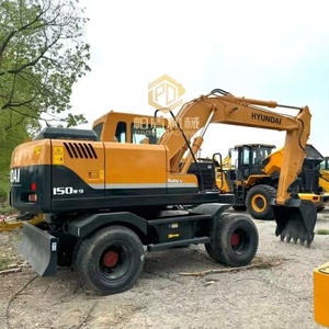 Originale 15Ton usato <span class=keywords><strong>Hyundai</strong></span> 150W-9 escavatore della ruota di seconda mano escavatore idraulico macchine edili in magazzino per la vendita - Product Image 3