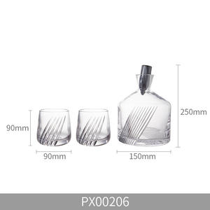 Copa <span class=keywords><strong>de</strong></span> sarga <span class=keywords><strong>de</strong></span> whisky <span class=keywords><strong>de</strong></span> cristal, <span class=keywords><strong>botella</strong></span> <span class=keywords><strong>de</strong></span> <span class=keywords><strong>vino</strong></span> <span class=keywords><strong>de</strong></span> color transparente <span class=keywords><strong>con</strong></span> caja, juego <span class=keywords><strong>de</strong></span> herramientas, <span class=keywords><strong>dos</strong></span> vasos - Product Image 2