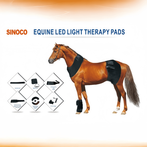पेशेवर क्विन थेरेपी 660nm 850nm लाल प्रकाश चिकित्सा घोड़े के पैर लपेटें दर्द राहत लाल प्रकाश चिकित्सा पैड - Product Image 2