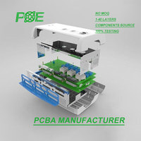 Placa de Circuito Impreso Médica con Certificación ISO 13485, Clase 3 IPC, Multicapa FR4, Ensamblaje de PCB