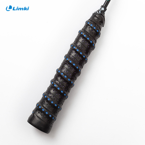 Approvisionnement direct d'usine coloré PU Grip absorbant la sueur raquette de Tennis surgrip Performance optimale produits de <span class=keywords><strong>badminton</strong></span> - Product Image 6