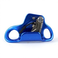 Ascenseur de poitrine en aluminium 7075 MingPin Factory Direct MP-XS-001 97g 150kg à connexion rapide pour cordes de 8-13mm, escalade, spéléologie, sécurité antichute