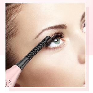 Mini rizador de pestañas portátil, negro, Morado, de lujo, Usb, calor, automático, venta al por mayor - Product Image 2