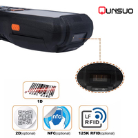 Terminal Mobile Android, avec PDA, imprimante thermique/Scanner de Code QR, 58MM, portatif
