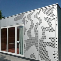 Panel Perforado Decorativo de Acero Inoxidable 304 con Servicios de Doblado y Corte Anticorrosivos para Fachadas de Edificios y Cercas Exteriores