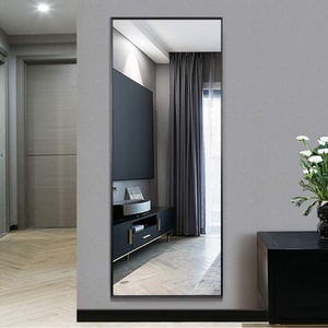 Espejo de Pared Grande de Cuerpo Entero con Marco de Aluminio Dorado, Decorativo y Moderno para Vestidor, Venta al Por Mayor - Product Image 4