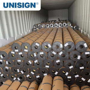 Рулон баннерной ткани из ПВХ-флекса с полноцветной печатью CMYK / Рулон баннерной ткани из полиэстера с черной подложкой из ПВХ-флекса - Product Image 3