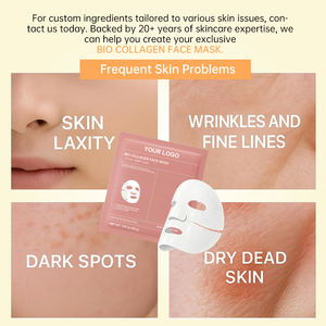 มาส์กหน้าแผ่นไฮโดรไลซ์ไบโอคอลลาเจน FATAZEN <span class=keywords><strong>ลด</strong></span>เลือนริ้วรอย ฟื้นฟูผิวกระจ่างใสขึ้นอย่างล้ำลึก ขายตรงจากโรงงาน - Product Image 5