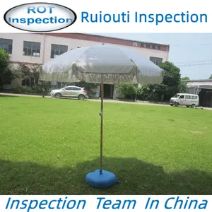 Inspektions dienste für Gartenmöbel/Linhai Ninghai Shangyu Bildungs prüf service/Qualitäts kontrolle des Sonnenschirms