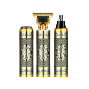 Kit de Afeitadora Eléctrica Recargable <span class=keywords><strong>para</strong></span> Hombre al por Mayor <span class=keywords><strong>para</strong></span> Uso Doméstico con Recortador de Vello de <span class=keywords><strong>Nariz</strong></span> <span class=keywords><strong>y</strong></span> <span class=keywords><strong>Orejas</strong></span>, Cuerpo de Metal <span class=keywords><strong>y</strong></span> Cuchilla en T - Product Image 1