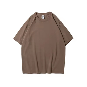 เสื้อยืดผู้ชายแขนสั้นทรงโอเวอร์ไซส์ ผ้าฝ้าย 100% คุณภาพสูง สั่งทำได้ ระบายอากาศดี เป็นมิตรกับสิ่งแวดล้อม พิมพ์ลายซิลค์สกรีน พลัส - Product Image 1