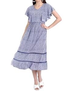In Stock Fit Flare Maternity Dress Elegant Design & Breathable Material |  Alibaba.com