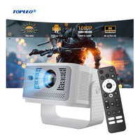 Proyector PICO Portátil Inteligente Topleo HY350 Max LED Full HD 4K Mini LCD Android 11 Proyector de Video para Exteriores y Hogar