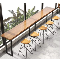 Pieds de table rectangulaires en métal robustes et modernes pour bricolage HFX ZT012 – Idéaux pour salle à manger, bureau, cuisine, hôtel, extérieur, atelier, bureau d'ordinateur