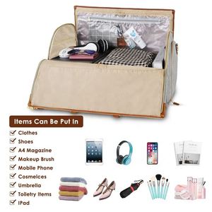 Muestra gratuita de Mergeboon, bolsas de ropa 2 en 1 para viaje, convertibles en bolsas para vestidos y trajes, hechas de RPET. - Product Image 4