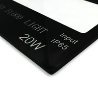Panneau en verre flotté ultra-transparent sérigraphié haute température pour éclairage LED, idéal pour la décoration d'écrans – Fabrication OEM