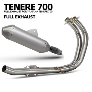 Système d'échappement Tenere700 pour <span class=keywords><strong>Yamaha</strong></span> <span class=keywords><strong>T7</strong></span> T700 T700S TENERE 700 XTZ690 2019-2026 – Collecteurs et silencieux à enfiler pour <span class=keywords><strong>moto</strong></span> - Product Image 2
