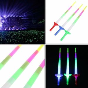 Sables Láser Extensibles y Expandibles, Espadas LED que Brillan en la Oscuridad, Mini Barras Luminosas Intermitentes, Juguete para Niños, Fiesta de Cumpleaños, Halloween - Product Image 2